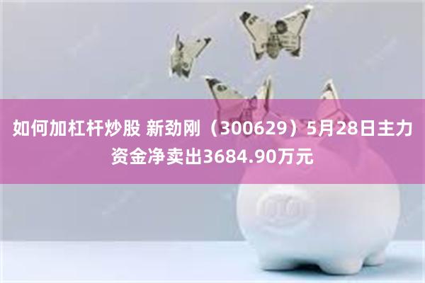 如何加杠杆炒股 新劲刚（300629）5月28日主力资金净卖出3684.90万元