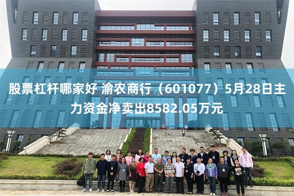 股票杠杆哪家好 渝农商行（601077）5月28日主力资金净卖出8582.05万元
