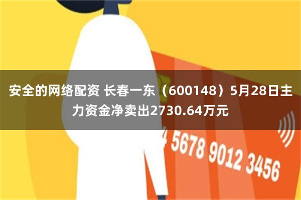 安全的网络配资 长春一东（600148）5月28日主力资金净卖出2730.64万元