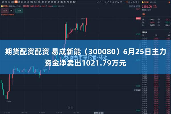 期货配资配资 易成新能（300080）6月25日主力资金净卖出1021.79万元