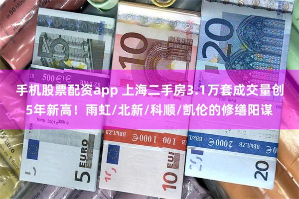 手机股票配资app 上海二手房3.1万套成交量创5年新高！雨虹/北新/科顺/凯伦的修缮阳谋