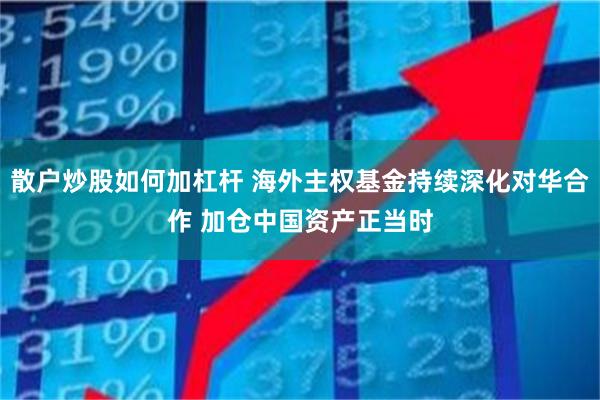 散户炒股如何加杠杆 海外主权基金持续深化对华合作 加仓中国资产正当时