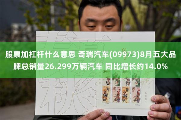 股票加杠杆什么意思 奇瑞汽车(09973)8月五大品牌总销量26.299万辆汽车 同比增长约14.0%